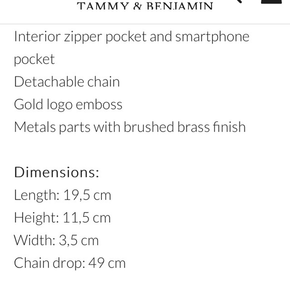 🇫🇷 Tammy&Benjamin Ines clutch bag - Picture 14 of 15